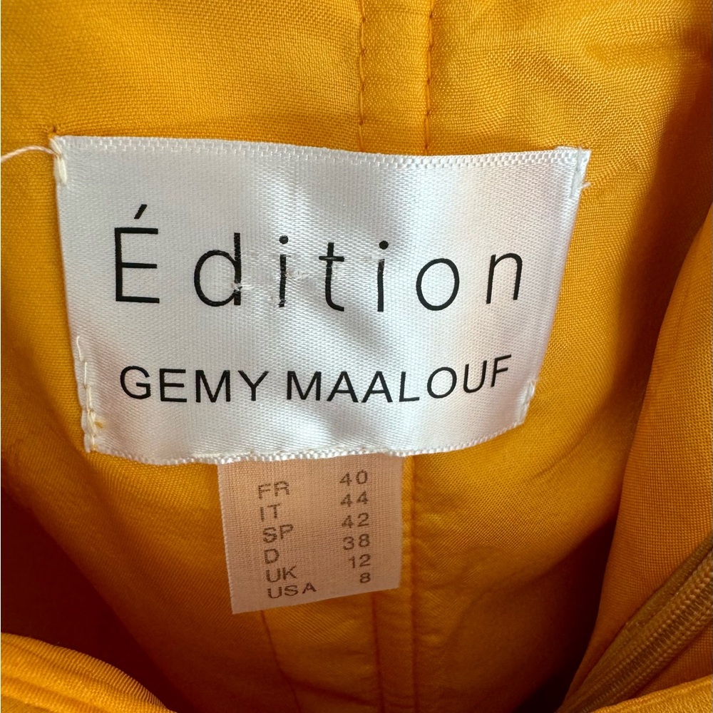 Exquisite long Dress by Edition Gemy Maalouf Worn Once in Excellent Condition - Picture 11 of 12